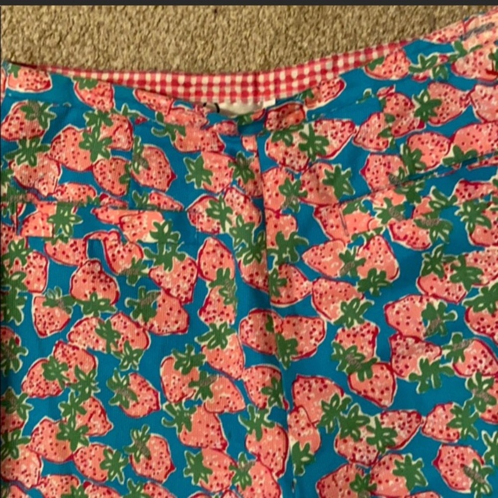 Lilly Pulitzer size 4 strawberry pants!
